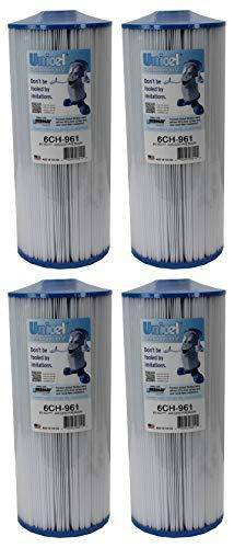 4) New Unicel 6CH-961 Replacement Spa Filter Cartridges 60 Sq Ft PJW60TL