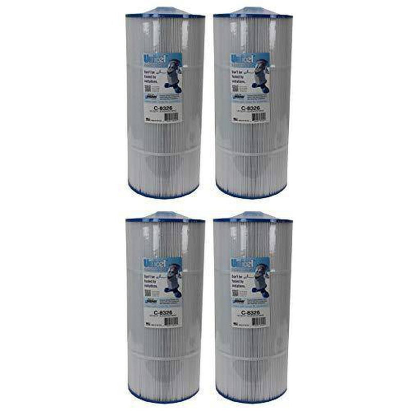 4) New Unicel C-8326 Pool Replacement Cartridge Filter 125 Sq Ft Sundance Spas