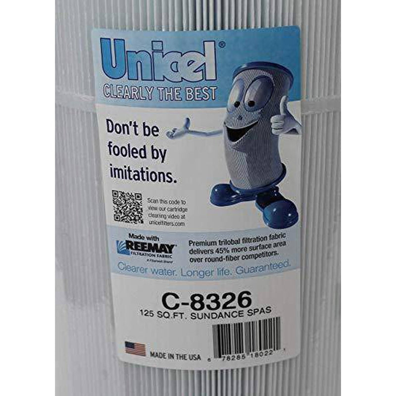 4) New Unicel C-8326 Pool Replacement Cartridge Filter 125 Sq Ft Sundance Spas