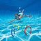 4 Pcs/Pack Child Kid Swimming Pool Underwater Diving Rings Toys Underwater Swimming Pool Diving Summer Beach Water Play Toys