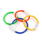 4 Pieces Colorful Water Diving Rings Toys for Kids, Underwater Fun Swimming Pool Dive Rings Training Accessory,Summer Beach Water Play Toys Learning Toy Grab Toy for Party Game