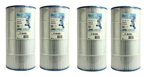 4) Unicel C-8409 CX900RE PXC-95 Sta-Rite Hayward Replacement Pool Filters C8409