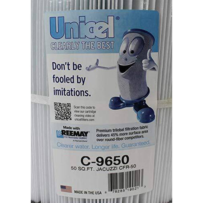 4) Unicel C-9650 Spa Replacement Filter Cartridges CFR 50 Sq Ft FC-1460