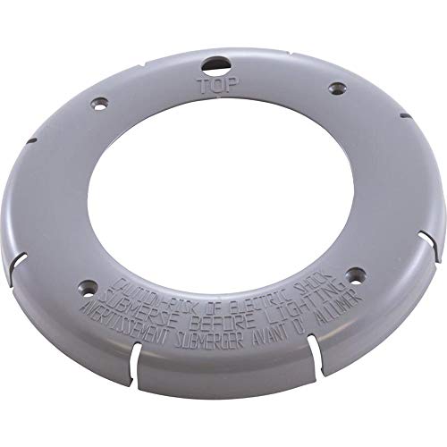 Pentair 79212165 Gray Large Plastic Snap-on Face Ring Replacement Pool and Spa Light