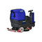 USA-CLEAN X26R Ride-On Auto Floor Scrubber Machine, 26 inch (750mm) Cleaning Path, Industrial Commercial Use, Large Tank Capacity, Battery Powered Quiet and Easy to Use