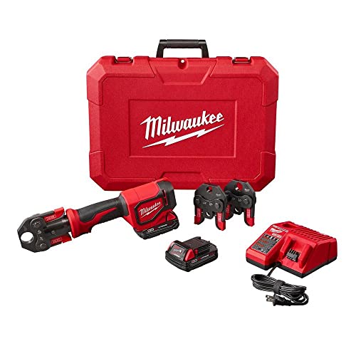 Milwaukee 2674-22C M18 Short Throw Press Tool Kit with PEX Crimp Jaws