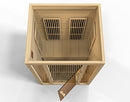 BOTARO Maxxus Saunas MX-J206-01 Seattle Carbon Far Infrared Sauna for 2 Persons, Hemlock Wood