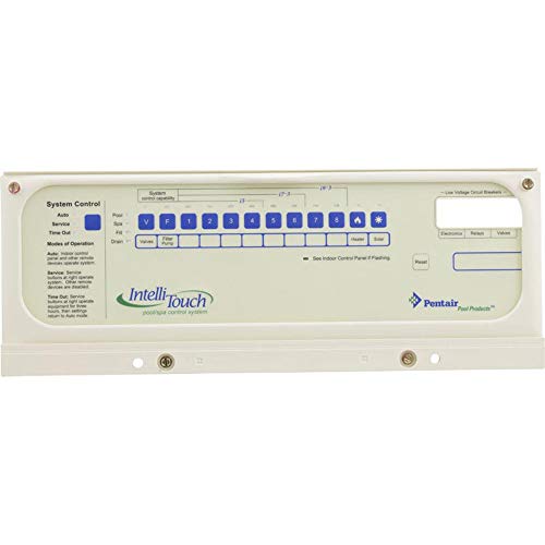Pentair Control Panel Bezel, IntelliTouch, i5-3, i7, i9-3S