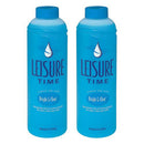 Leisure Time A-02 Bright and Clear Clarifier for Spas and Hot Tubs (2 Pack), 1 quart
