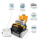 Dolphin Triton PS Plus WiFi Operated Robotic Pool [Vacuum] Cleaner - Ideal for In Ground Swimming Pools up to 50 Feet - Powerful Suction to Pick up Small Debris - Easy to Clean Top Load Filter Basket