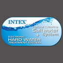 Intex 28449EP PureSpa Plus 4 Person Portable Inflatable Square Hot Tub Spa with 170 Bubble Jets and Built in Heater Pump, Greystone