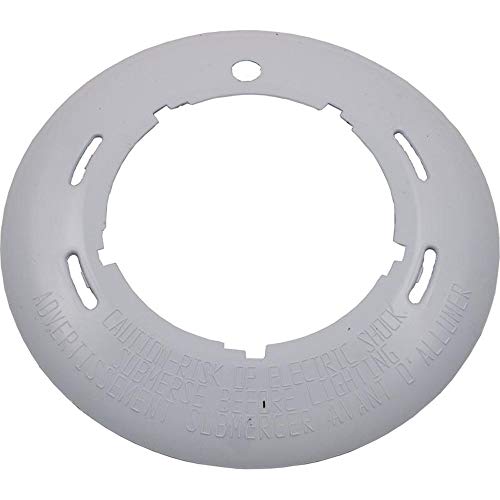 Pentair 79210000 White Decorative Plastic Face Ring Replacement HiLite Pool and Spa Light