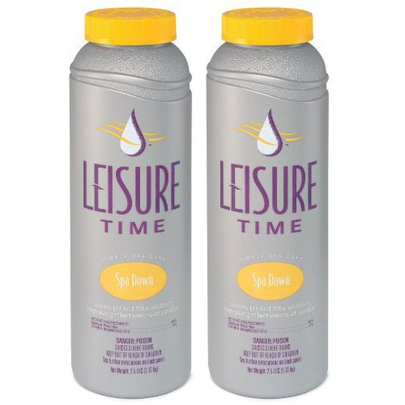 LEISURE TIME 22338-02 Spa Down for Spas and Hot Tubs (2 Pack), 2.5 lb