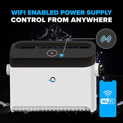 Dolphin Sigma Robotic Pool Cleaner with Bluetooth and Massive Top-Load Cartridge Filters, Ideal for Pools up to 50 Feet.