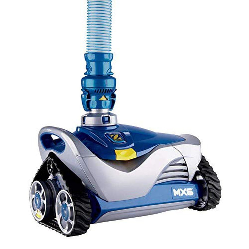 Jandy Zodiac Mx6 Automatic Suction Side Pool Cleaner Vacuum with Zodiac Cyclonic Leaf Canister