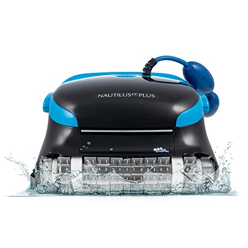 Dolphin Nautilus CC Plus Robotic Pool Vacuum Cleaner — Smart Navigation and Top Load Filter for an Ultimate Clean — Ideal for All Types of In-Ground Swimming Pools up to 50 Feet in Length