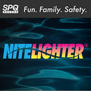 Nitelighter LED Pool Light, 1350 Lumens – Illuminates Aboveground Swimming Pools, Underwater Lighting, Easy to Install Under the Top Rail, ETL Listed LED Pool Light Fixture, NL100, Grey, 100 Watt
