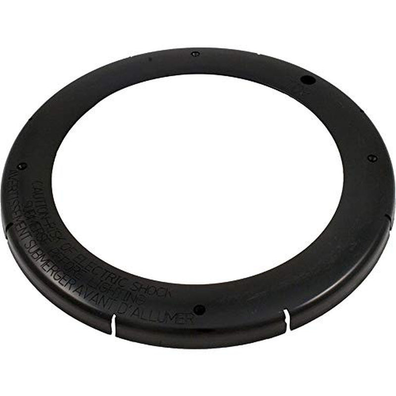 Pentair 79212111 Black Large Plastic Snap-on Face Ring Replacement Pool and Spa Light