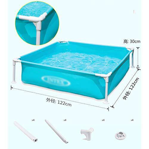 48” X 48” X 12”Square Above Ground Swimming Pools, Mini Frame Pool for Kids, Environmental Protection PVC Material, Frame Pool