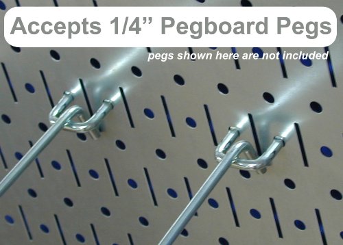 Wall Control 30-P-3232GV Galvanized Steel Pegboard Pack