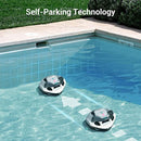 AIPER Cordless Robotic Pool Cleaner, Pool Vacuum with Dual-Drive Motors, Self-Parking, Lightweight, Perfect for Above/In-Ground Flat Pools up to 40 Feet (Lasts 90 Mins)