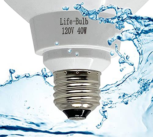 Life-Bulb LED Color Pool Light Bulb for in ground Pool. 120V 40W RGB Color Change. Lifetime Replacement Warranty. Replacement Bulb for Pentair, Hayward and Other E26 Screw in Type Bulbs