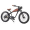Adult Electric Bicycle 750W 26 inch Fat Tire Cafe Racer Beach Cruiser Bike (17.5Ah, Full Accessories)