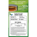 Intex 28449EP PureSpa Plus 4 Person Portable Inflatable Square Hot Tub Spa with 170 Bubble Jets and Built in Heater Pump, Greystone