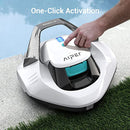 AIPER Cordless Robotic Pool Cleaner, Pool Vacuum with Dual-Drive Motors, Self-Parking, Lightweight, Perfect for Above/In-Ground Flat Pools up to 40 Feet (Lasts 90 Mins)