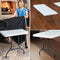 Lifetime 42980 Folding Utility Table , 8 Feet, White Granite, Pack of 4
