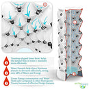 Nutraponics Hydroponics Tower - Hydroponics Growing System for Indoor Herbs, Fruits and Vegetables - Aeroponic Tower with Hydrating Pump, Timer, Adapter, Seeding Bed & Net Pots (48 Pots)