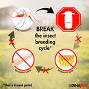 DynaTrap DT1050SR Mosquito & Flying Insect Trap – Kills Mosquitoes, Flies, Wasps, Gnats, & Other Flying Insects – Protects up to 1/2 Acre