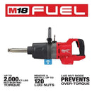 M18 FUEL™ 1 in. D-Handle Ext Anvil High Torque Impact Wrench