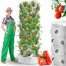 Nutraponics Hydroponics Tower - Hydroponics Growing System for Indoor Herbs, Fruits and Vegetables - Aeroponic Tower with Hydrating Pump, Timer, Adapter, Seeding Bed & Net Pots (48 Pots)