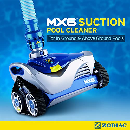 Zodiac MX6 Automatic Suction-Side Pool Cleaner Vacuum for In-ground Pools