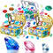 60 Pirate Halloween Gem Jewelry Treasure Toys with 3 Treasures Pirate Box Activity Party Decorations for Halloween Pirate Adventure Themed Event Party Decorations Party Games Wedding Decoration Gems