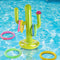 7-Piece Inflatable Cactus Pool Toy Set, Outdoor Party Gifts for Summer Pool Beach Floats, Funny Party Bar Supplies