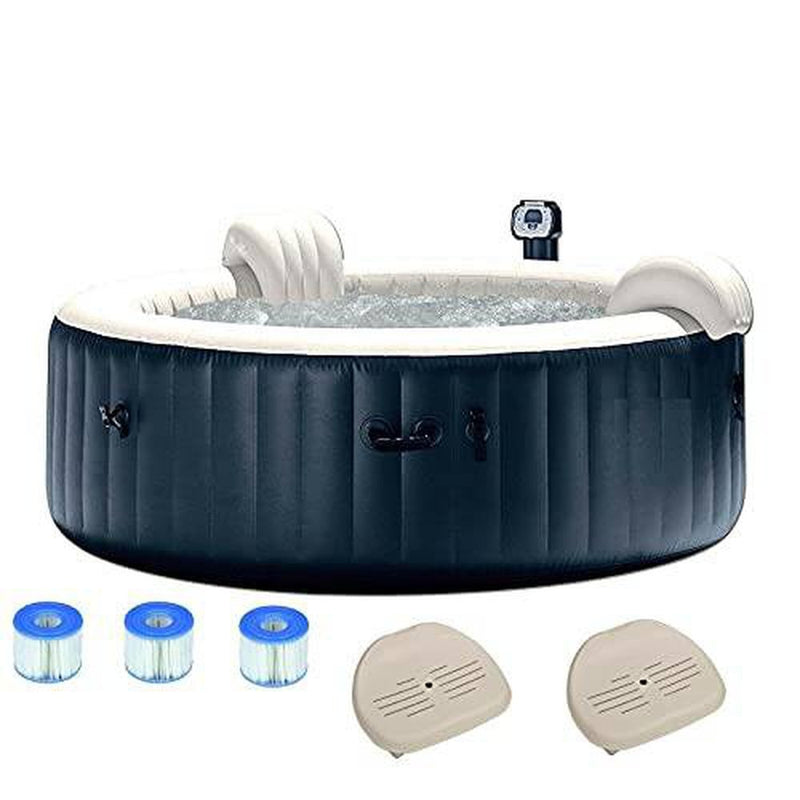 75" Round Hot Tub Removable Seat (2 Pack) & Type Filter (3 Pack) Hot tub Hot tub Accessories Jacuzzi hot tub Bath tub Hot Bathtub Jacuzzi tub Accessory for Jacuzzi Appurtenance to tub Hot tub