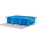 8.5ft x 25in Rectangular Frame Above Ground Swimming Pool with Filter Pump