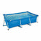 8.5ft x 26in Rectangular Frame Above Ground Backyard Swimming Pool, Blue Framed Swimming Pools Swimming Pool Above Ground Pool Pools for Backyard Outdoor Pool Above Ground Pools Backyard Pool