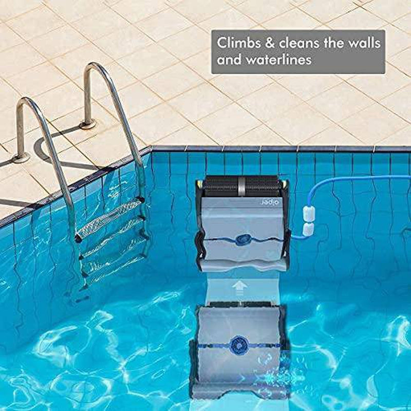 AIPER SMART Automatic Robotic Pool Cleaner with Wall Climbing Function & Suction Pool Vacuum Cleaner Sweeper with 20 Hoses 32ft