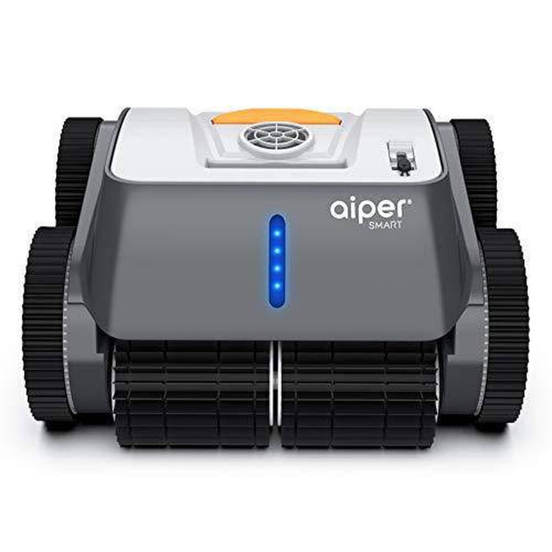 AIPER SMART Cordless Robotic Pool Cleaner, Wall-Climbing, Triple-Motor, Intelligent Route Plan Tech Automatic Pool Cleaner, Max Cleaning Coverage, Ideal for in/Above Ground Pools Suit for 1614 Sq Ft