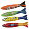 Aisoway Torpedoes Bandits Underwater Dive Toy Swimming Pool Throwing Diving Game Tool 4pcs