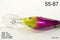 Akuna Bush Whacker Series 4-inch Diving Lure in Color Holographic Purple Haze [BP 55-87]