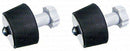 Aladdin 800-4 2 Pack - 3/4 inch Rubber Fitting 1 inch Pipe Pressure Test Plug