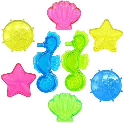 Almencla Underwater Diving Toy Underwater Swimming Toy, Diving Rings, Fish Toy, Summer Diving Training Pool Swimming Dive Toy - 43PCS B
