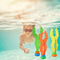 Alomejor 3pcs Children Pool Swimming Diving Toys Kids Fun Underwater Toys Underwater Swimming Training Toy