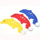 Alomejor 3pcs Dive Fun Toy The Dolphin Shape Diving Toy Underwater Game Interesting Diving Props for Children Swimming Pool Accessories