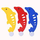 Alomejor 3pcs Dive Fun Toy The Dolphin Shape Diving Toy Underwater Game Interesting Diving Props for Children Swimming Pool Accessories