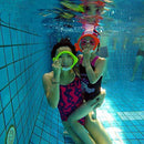 Alomejor 4 Pcs Dive Rings Plastic Underwater Children Dive Ring Diving Fish Swimming Pool Fun Toys for Kids Dive Training